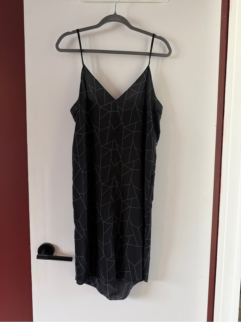 Monk & Lou Geometric Slip Dress